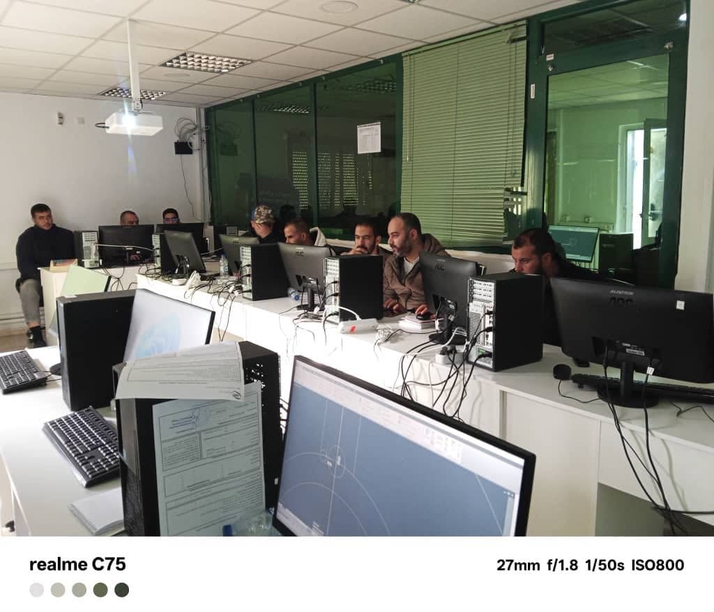 Groupe de participants en formation